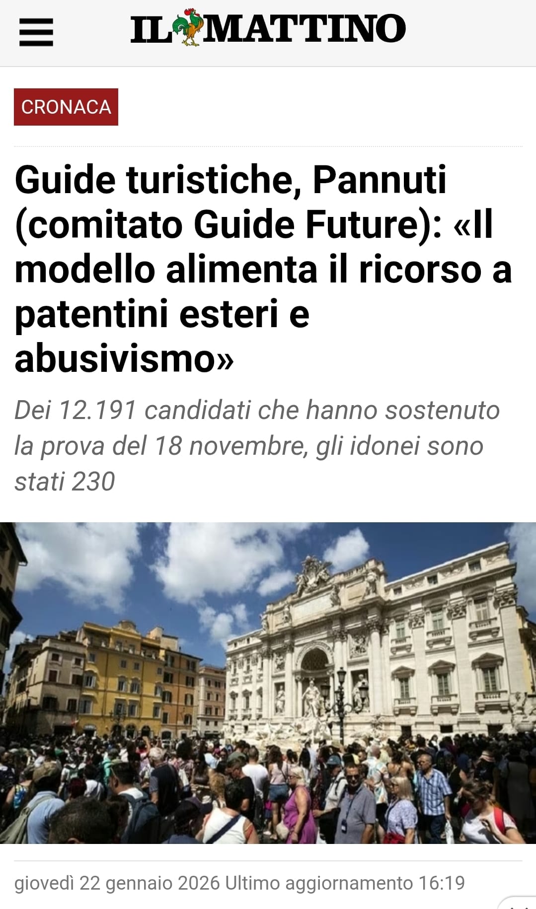 Pannuti comitato Guide Future
